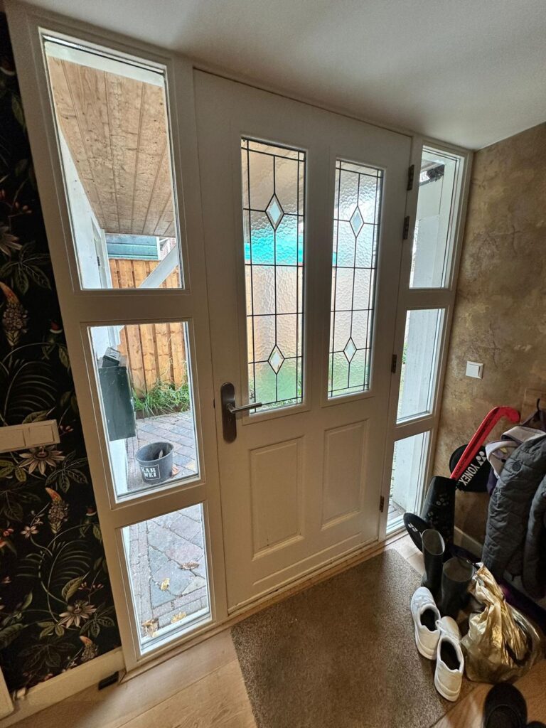 Glas in lood isoleren