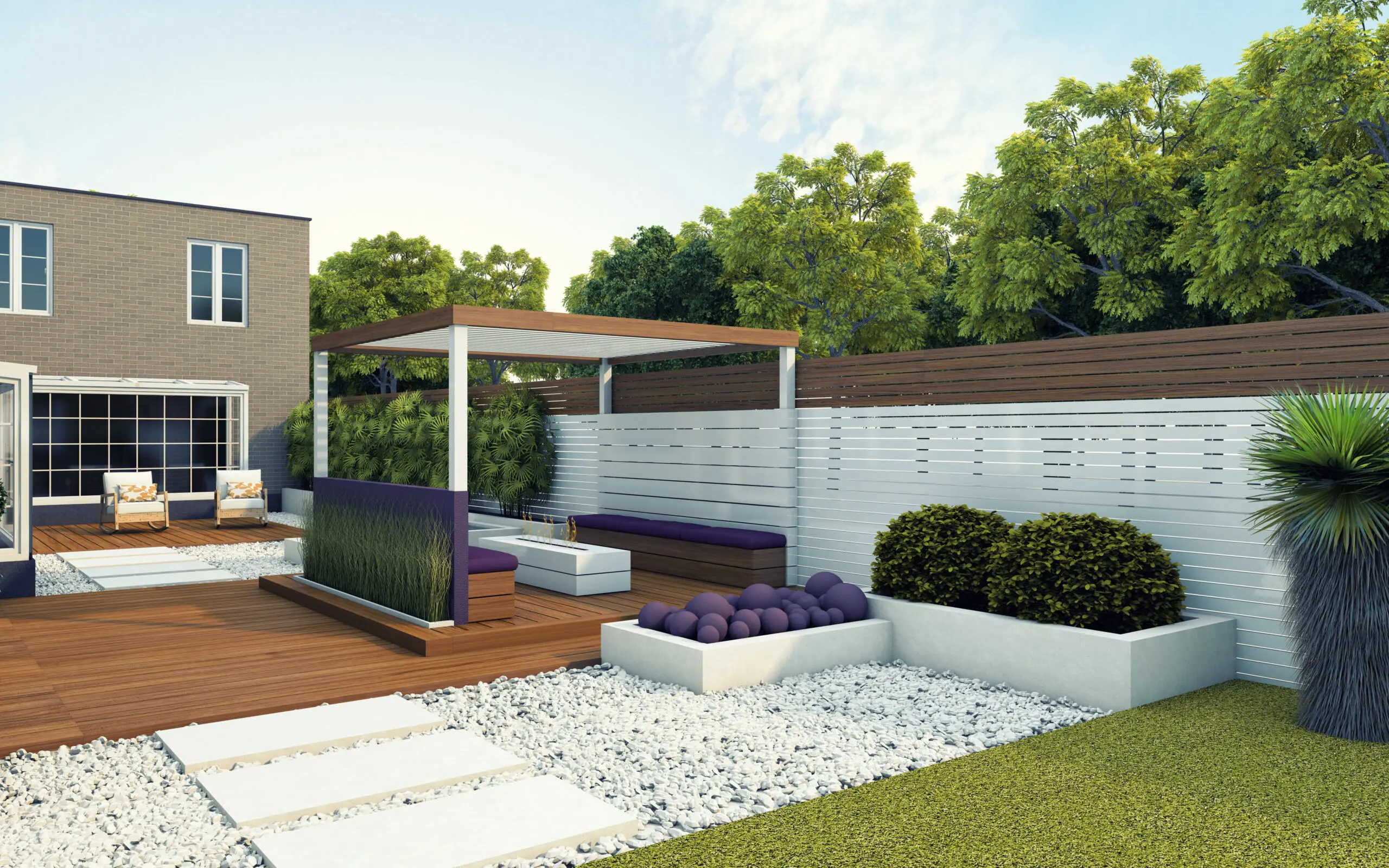 Een volledige tuinrenovatie door onze klusjesman