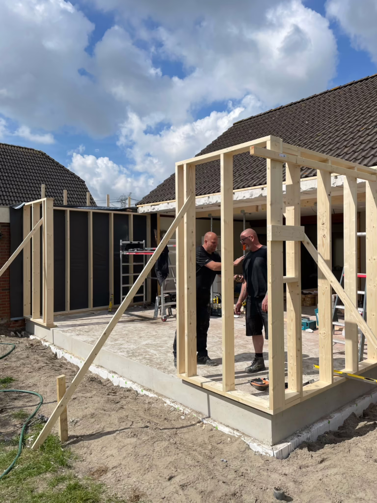 Aanbouw Zevenhuizen buitenkant