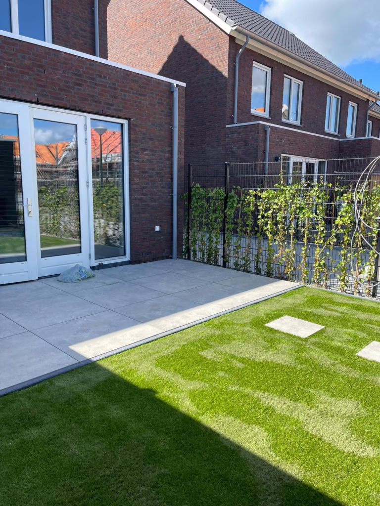 Tuin aanleg Rotterdam achteraf