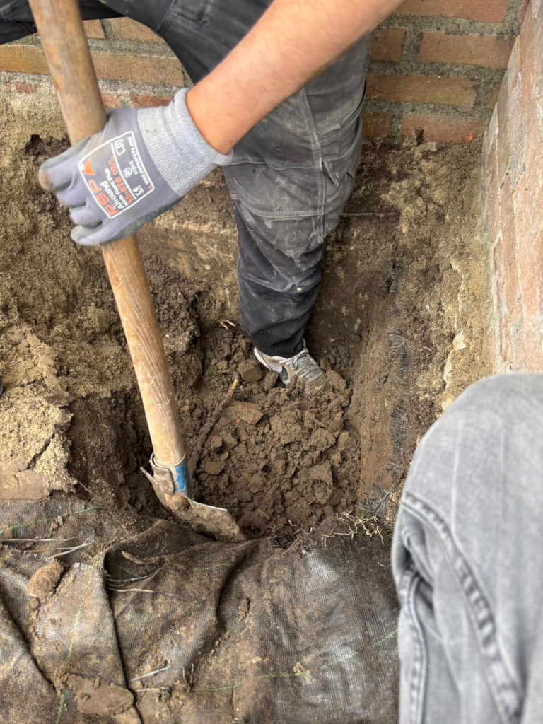 Waterbuizen verleggen